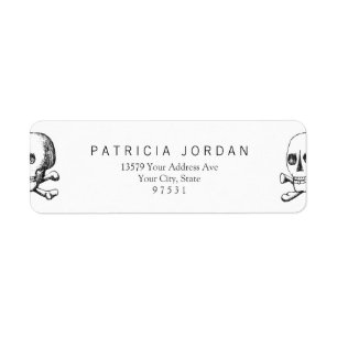 Etiqueta Crânio e Crossbones