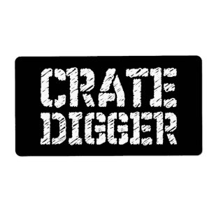 Etiqueta Crate Digger