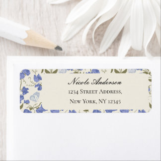 Etiqueta Creme de Flores de Ervilha Doce