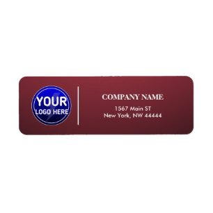 Etiqueta Crie o logotipo personalizado do seu proprietário/