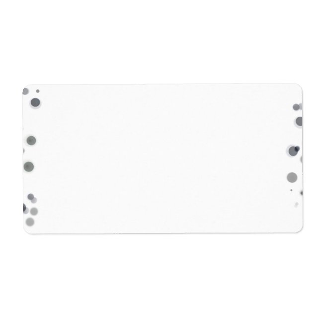 Etiqueta Crie seu personalizado personalizado (Frente)