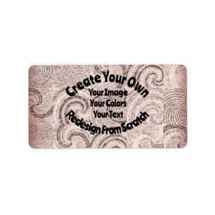 Etiqueta Crie seu próprio design personalizado