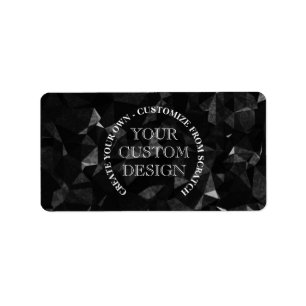 Etiqueta Crie seu próprio logotipo/Design personalizado