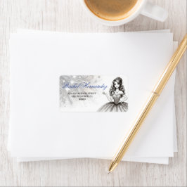 Etiqueta Crystal Quinceañera Girl