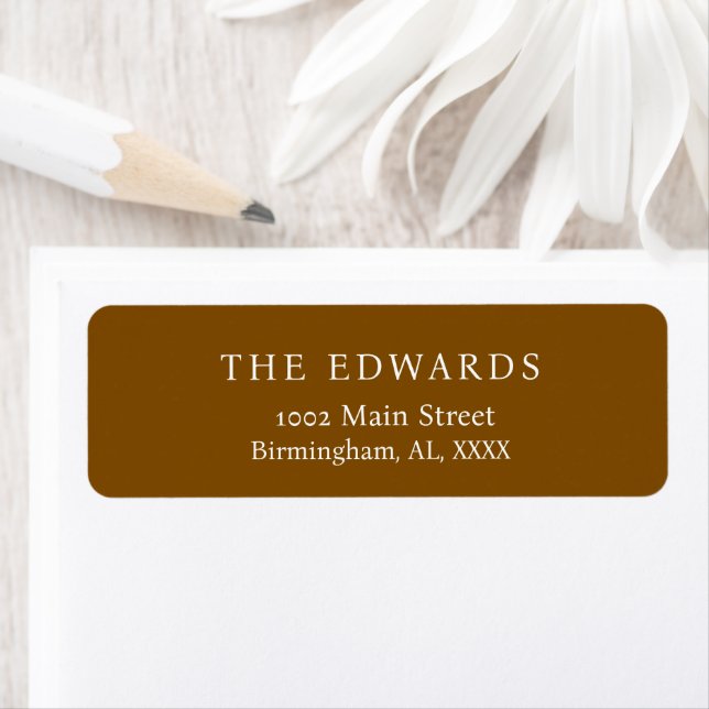 Etiqueta Custom Home Address Labels (Insitu)