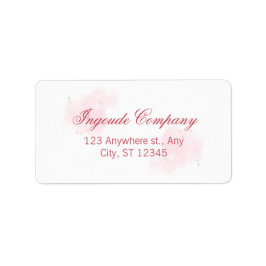 Etiqueta Custom Return Address Label