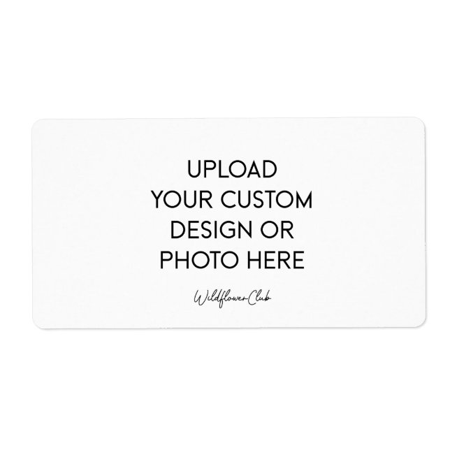 Etiqueta Custom Shipping Labels (Frente)