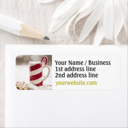Etiqueta Customizable Use Your Own Photo Address Labels