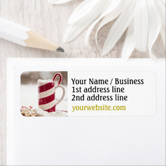 Etiqueta Customizable Use Your Own Photo Address Labels