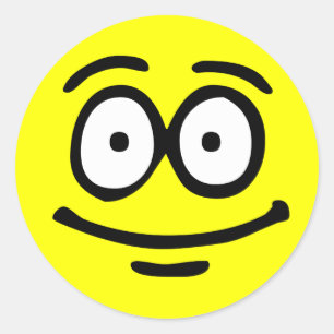 Etiqueta customizável do fundo do Emoticon