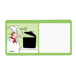 Etiqueta Cute Food Storage Label