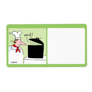 Etiqueta Cute Food Storage Label