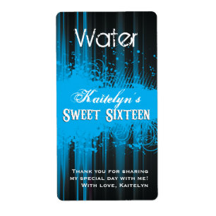 Etiqueta da água do doce 16 do olhar do insecto d