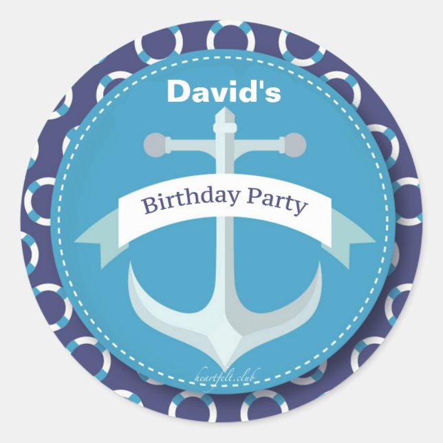 Etiqueta da âncora (Frente)