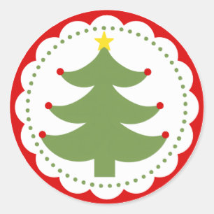 Etiqueta da árvore de Natal