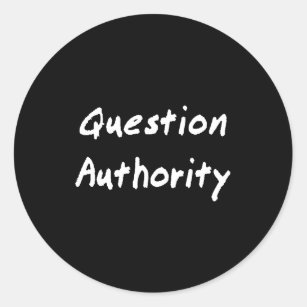 Etiqueta da autoridade da pergunta