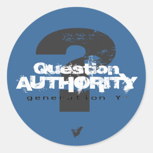 Etiqueta da autoridade V da pergunta