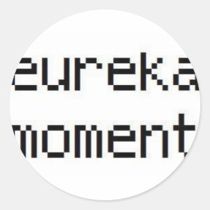 Etiqueta da banda do momento de Eureka
