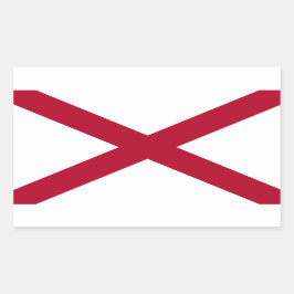 Etiqueta da bandeira de Alabama*