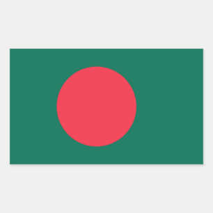 Etiqueta da bandeira de Bangladesh