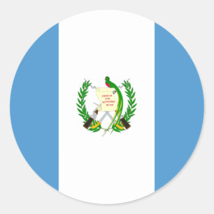 Etiqueta da bandeira de Guatemala