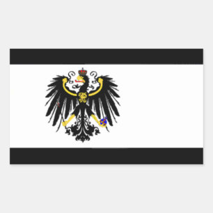 Etiqueta da bandeira de Prussia*
