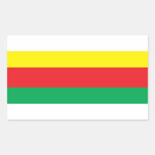 Etiqueta da bandeira do Curdistão de Rojava