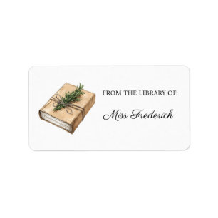 Etiqueta Da Biblioteca de Rótulos, Professores