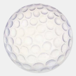 Etiqueta da bola de golfe