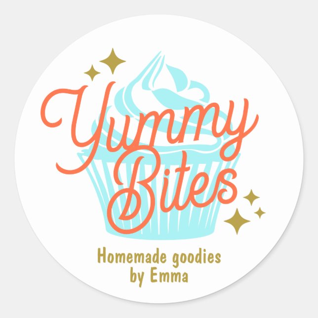 Etiqueta da Caixa de cupcake (Frente)