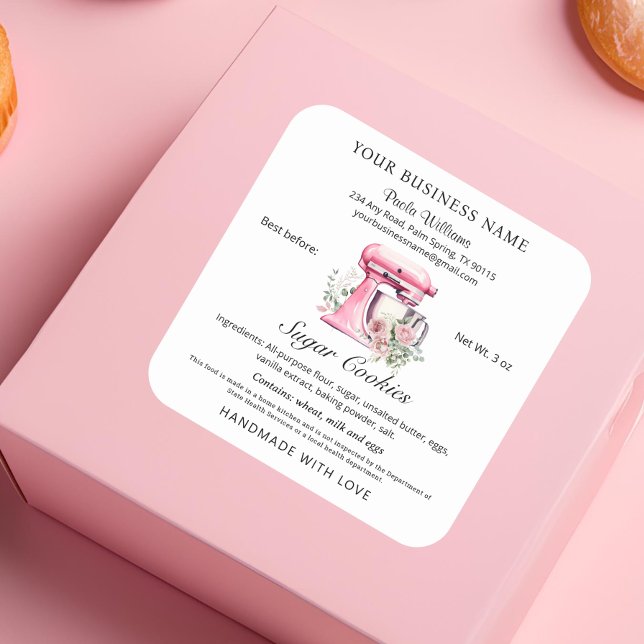 Etiqueta da Comida da Lei de Algodão (Criador carregado)