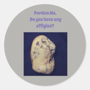 Etiqueta da efígie com o ser humano indiano do