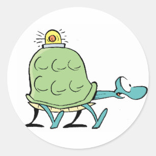 Etiqueta da emergência da tartaruga do pântano