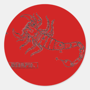 Etiqueta da Escorpião