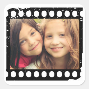 etiqueta da foto da tira do filme do instagram