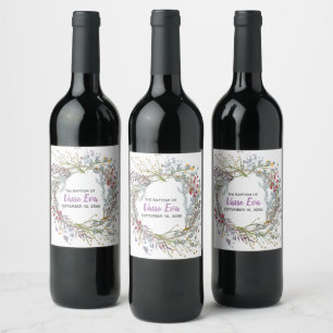 Etiqueta da garrafa de vinho de Yanna