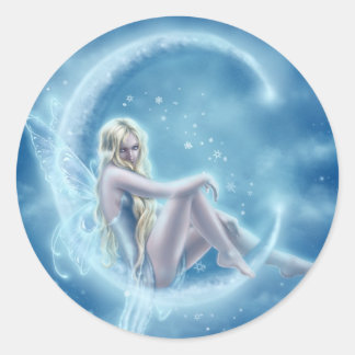 Etiqueta da lua do inverno