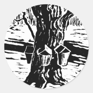 Etiqueta da mágica da primavera