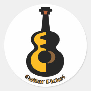 Etiqueta da máquina desbastadora da guitarra