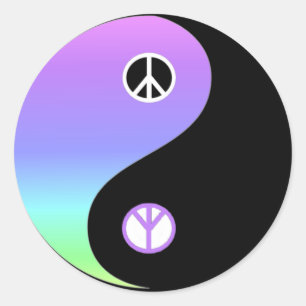 Etiqueta da paz e do equilíbrio