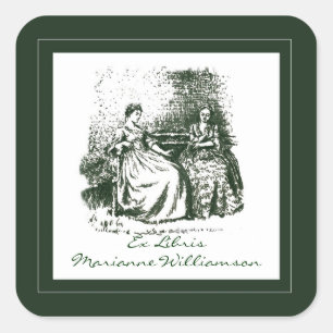 Etiqueta da placa de livro da ilustração do