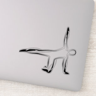 Etiqueta da pose de Pilates