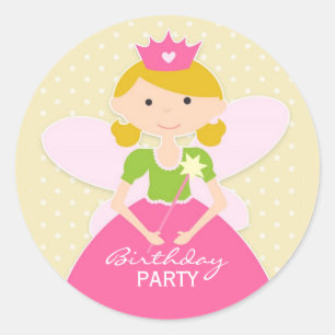 Etiqueta da princesa festa de aniversário