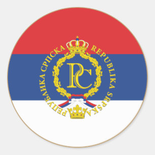 Etiqueta da República Sérvia