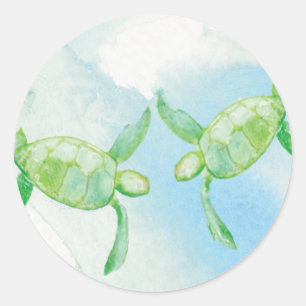 Etiqueta da tartaruga de Honu