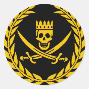 Etiqueta da vitória do pirata - bloco de 20