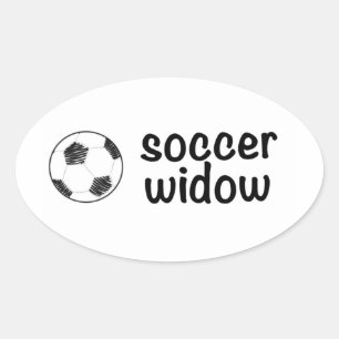 Etiqueta da viúva do futebol
