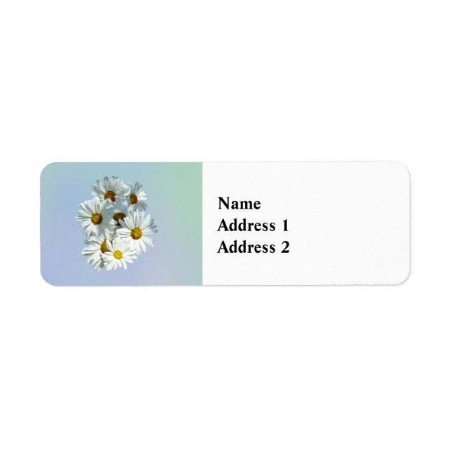 Etiqueta Daisies em Sunshine II (Frente)