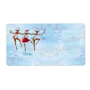 ETIQUETA DANÇADOR DE MARCA DE PRESENTE POR SHARON SHARPE