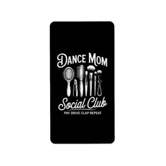 Etiqueta Dance Mom Social Club Mommy